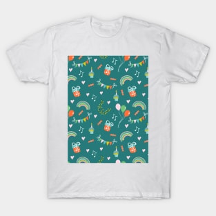 Cute birthday pattern T-Shirt